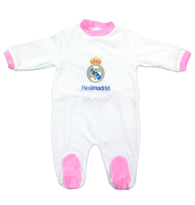 Pijama infantil de coralina Real Madrid